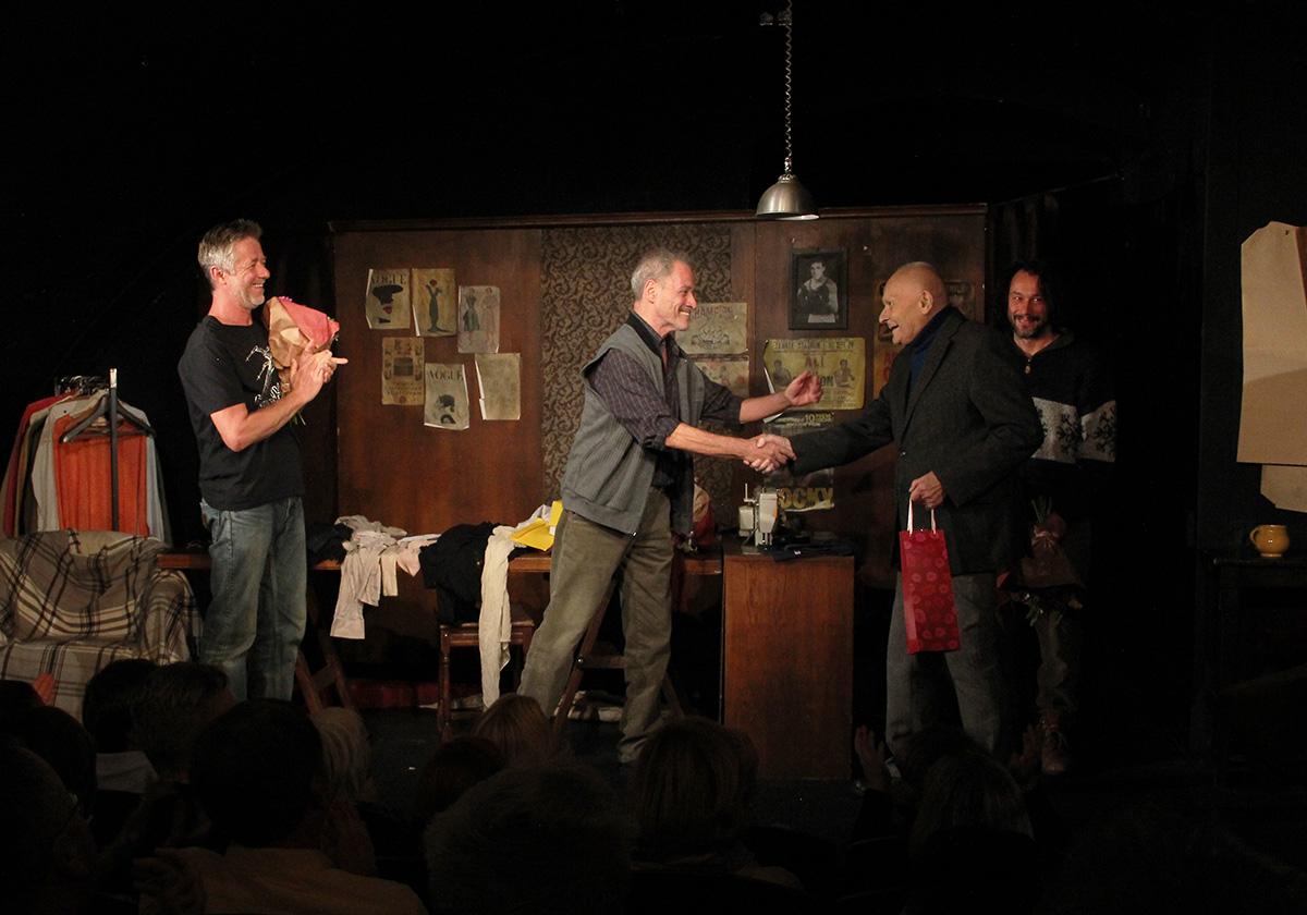 Ladislav Smoček na děkovačce